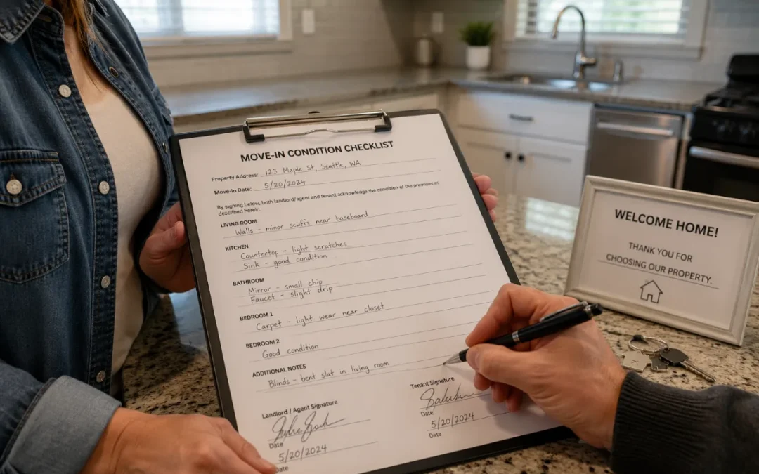 The Washington Move-In Checklist That Can Decide A Deposit Dispute